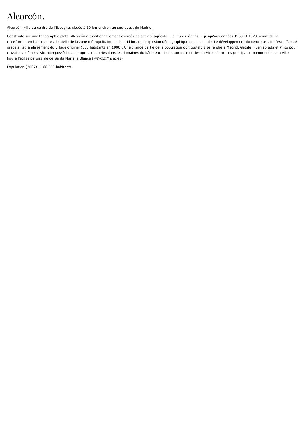 Prévisualisation du document Alcorcón.