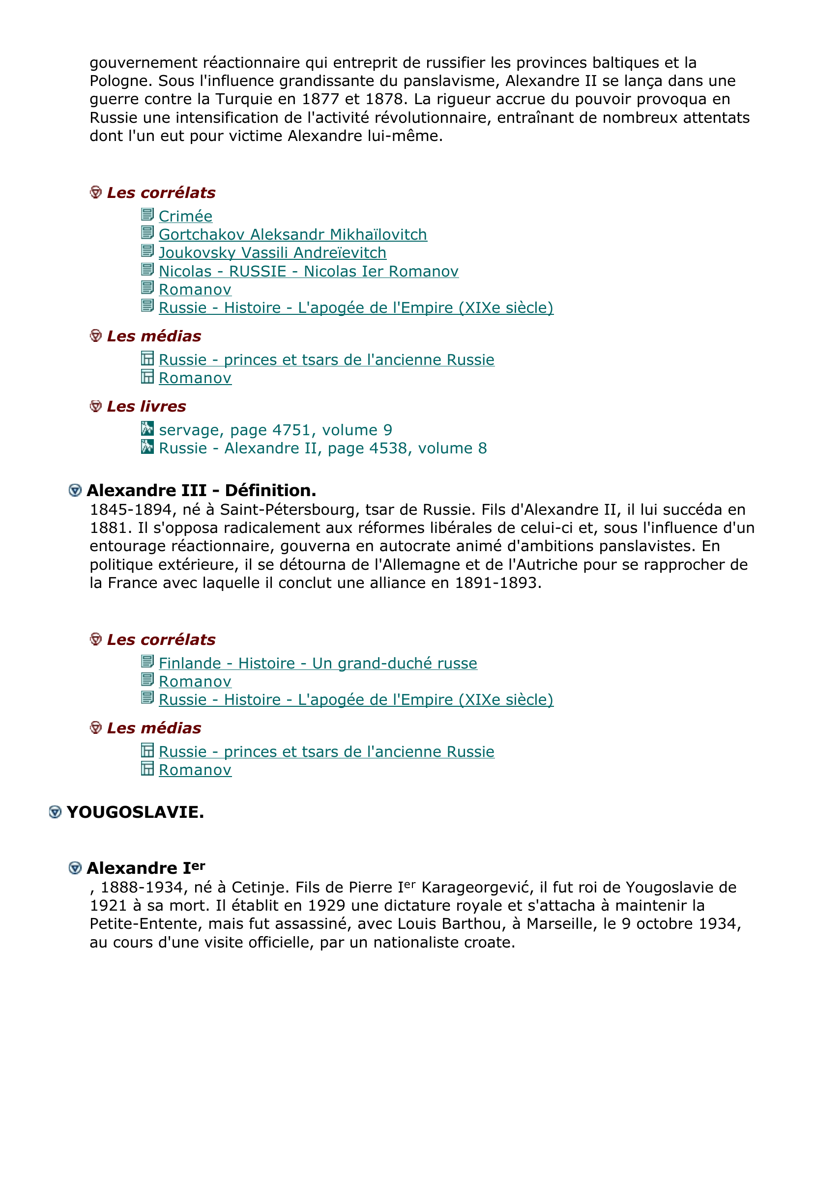 Prévisualisation du document Alexandre - Définition.