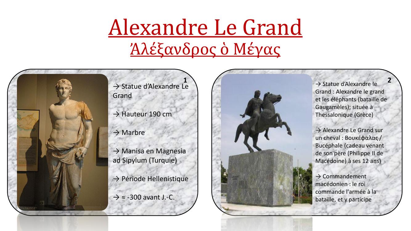 Prévisualisation du document ALEXANDRE LE GRAND - GREC ANCIEN