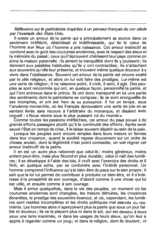 Prévisualisation du document Alexis de Tocqueville, De la démocratie en Amérique.