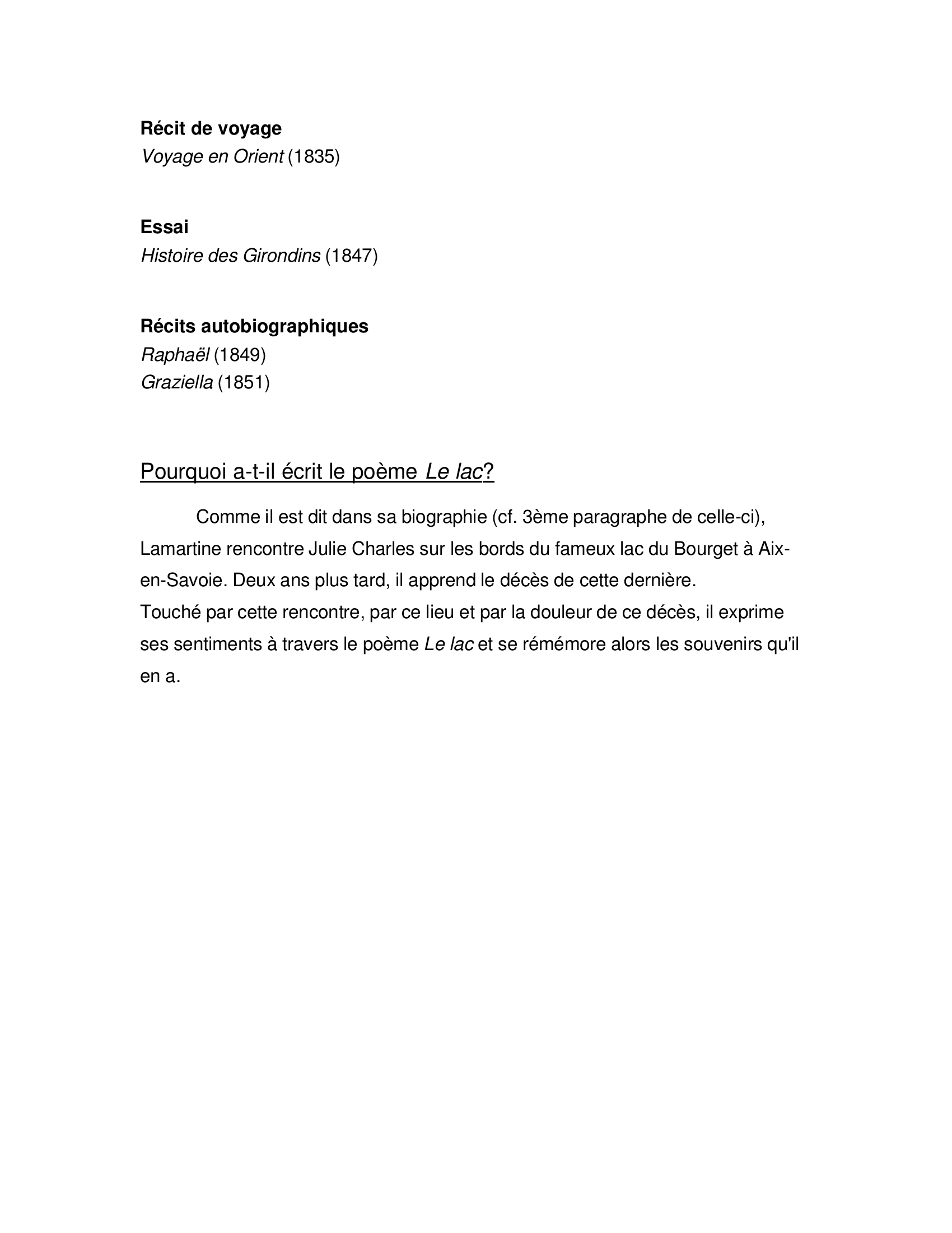 Prévisualisation du document Alfonse de Lamartine