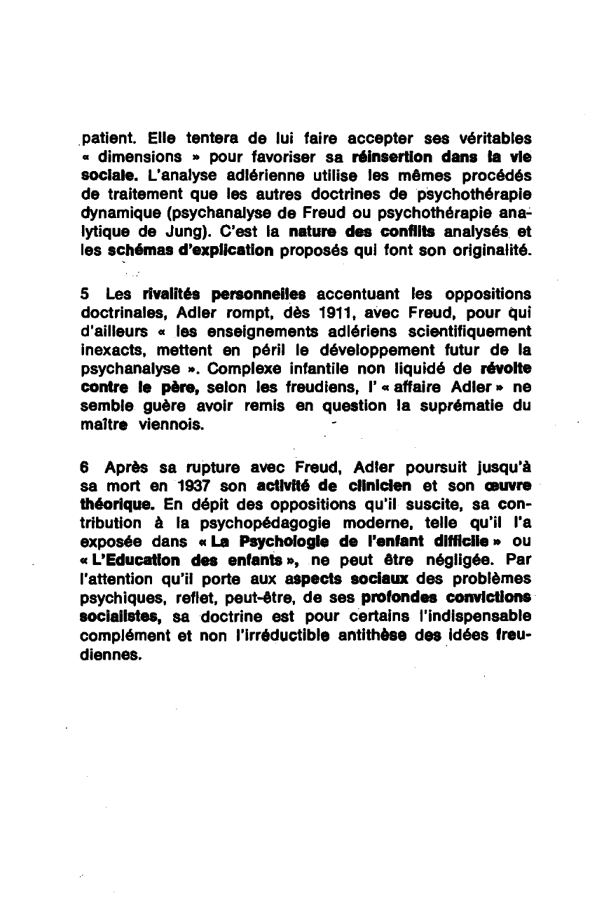 Prévisualisation du document Alfred ADLER, psychanalyste