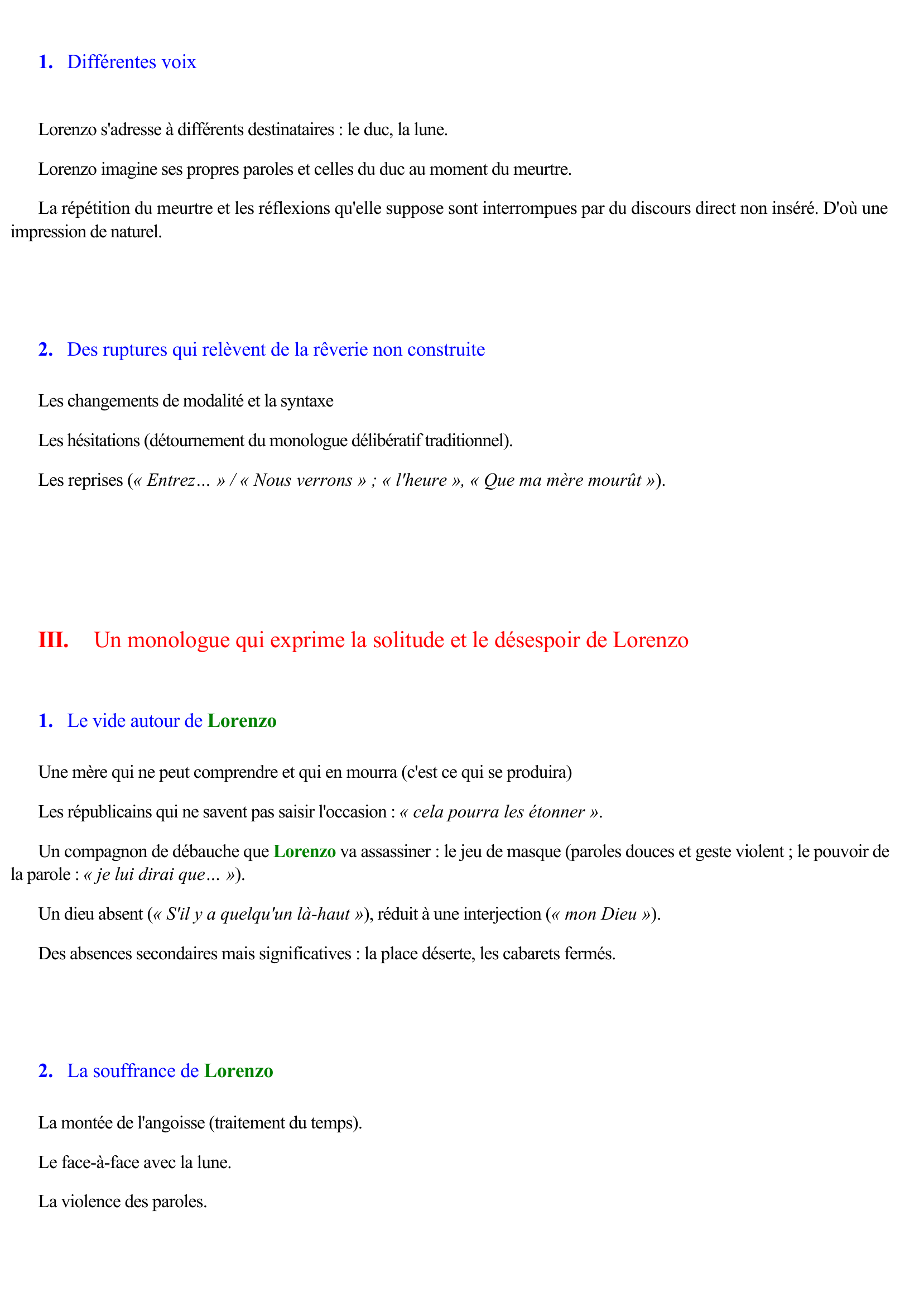 Prévisualisation du document Alfred de Musset     Lorenzaccio, acte IV, scène 9