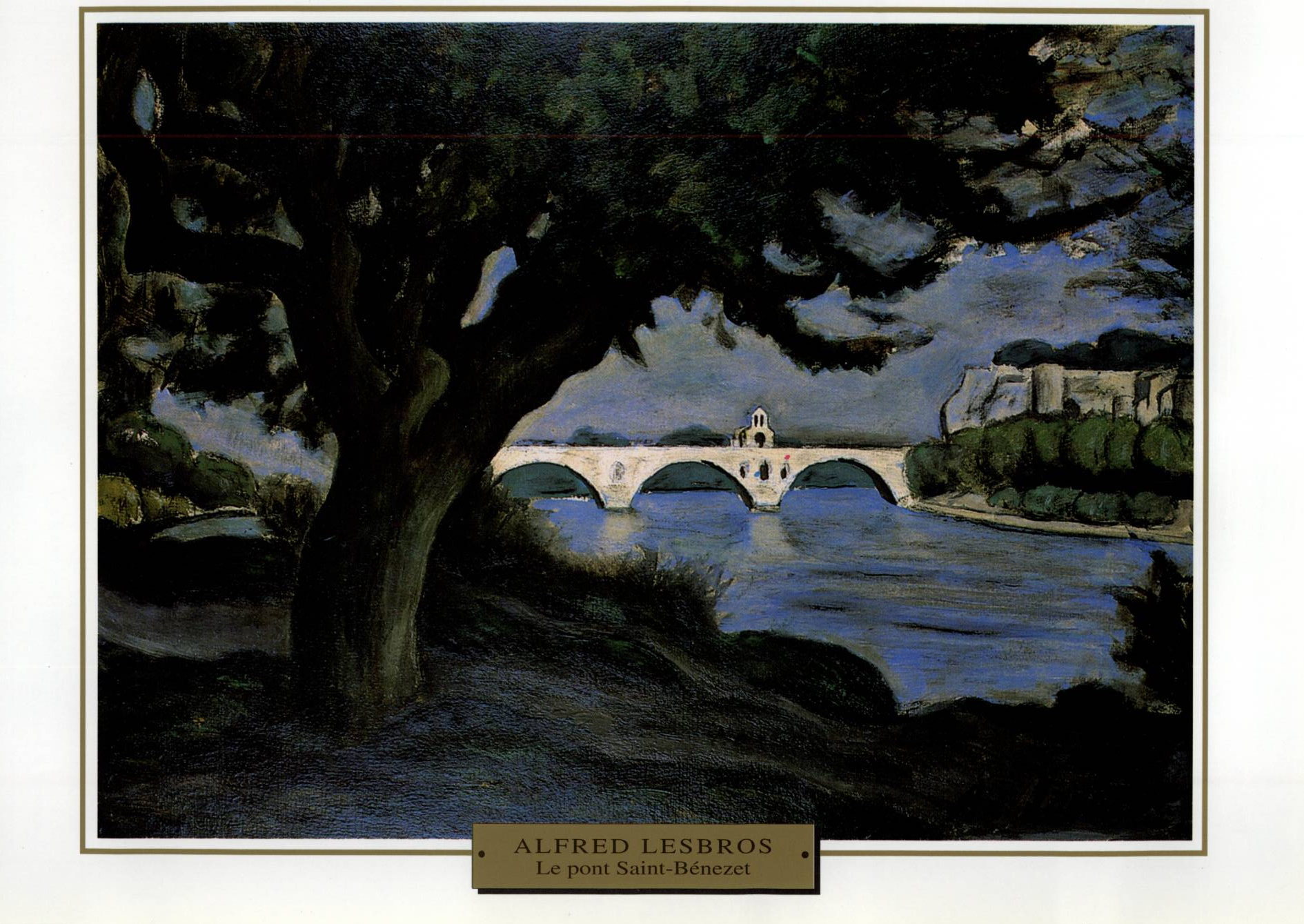 Prévisualisation du document Alfred LESBROS  LE PONT SAINT-BÉNEZET