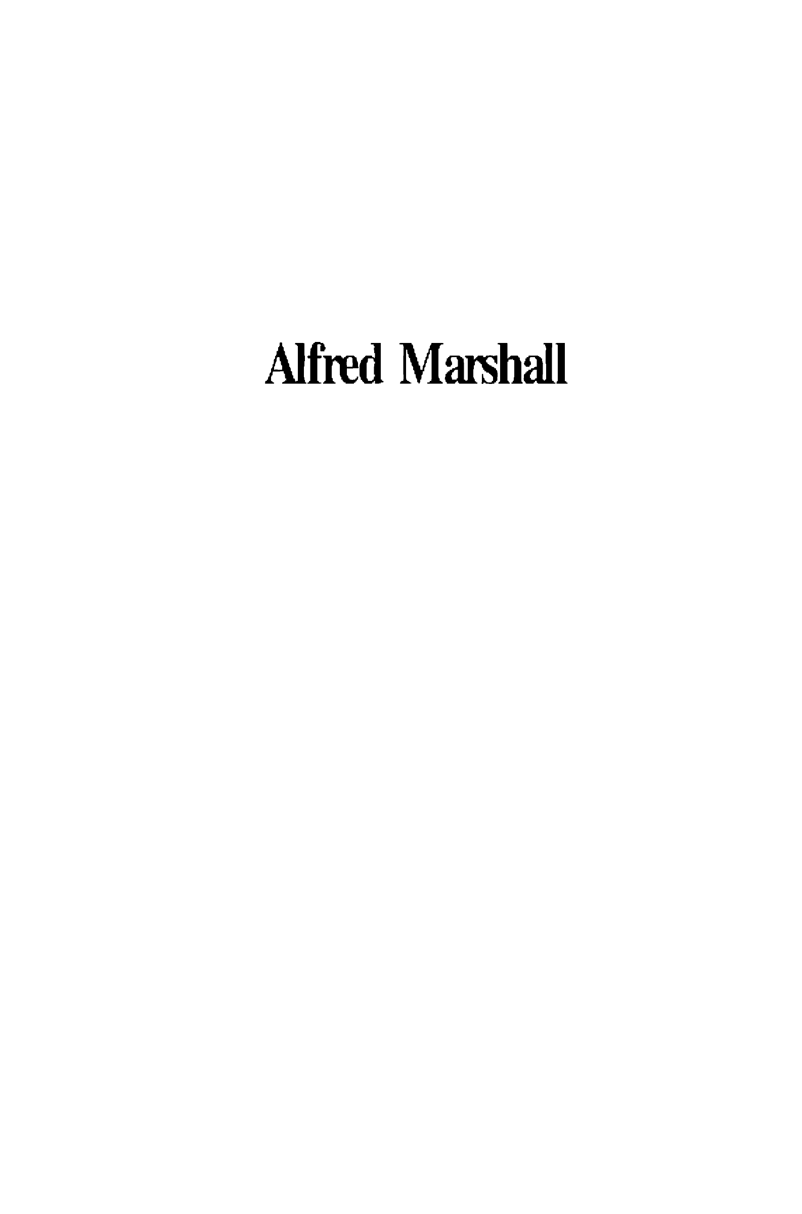 Prévisualisation du document Alfred Marshall