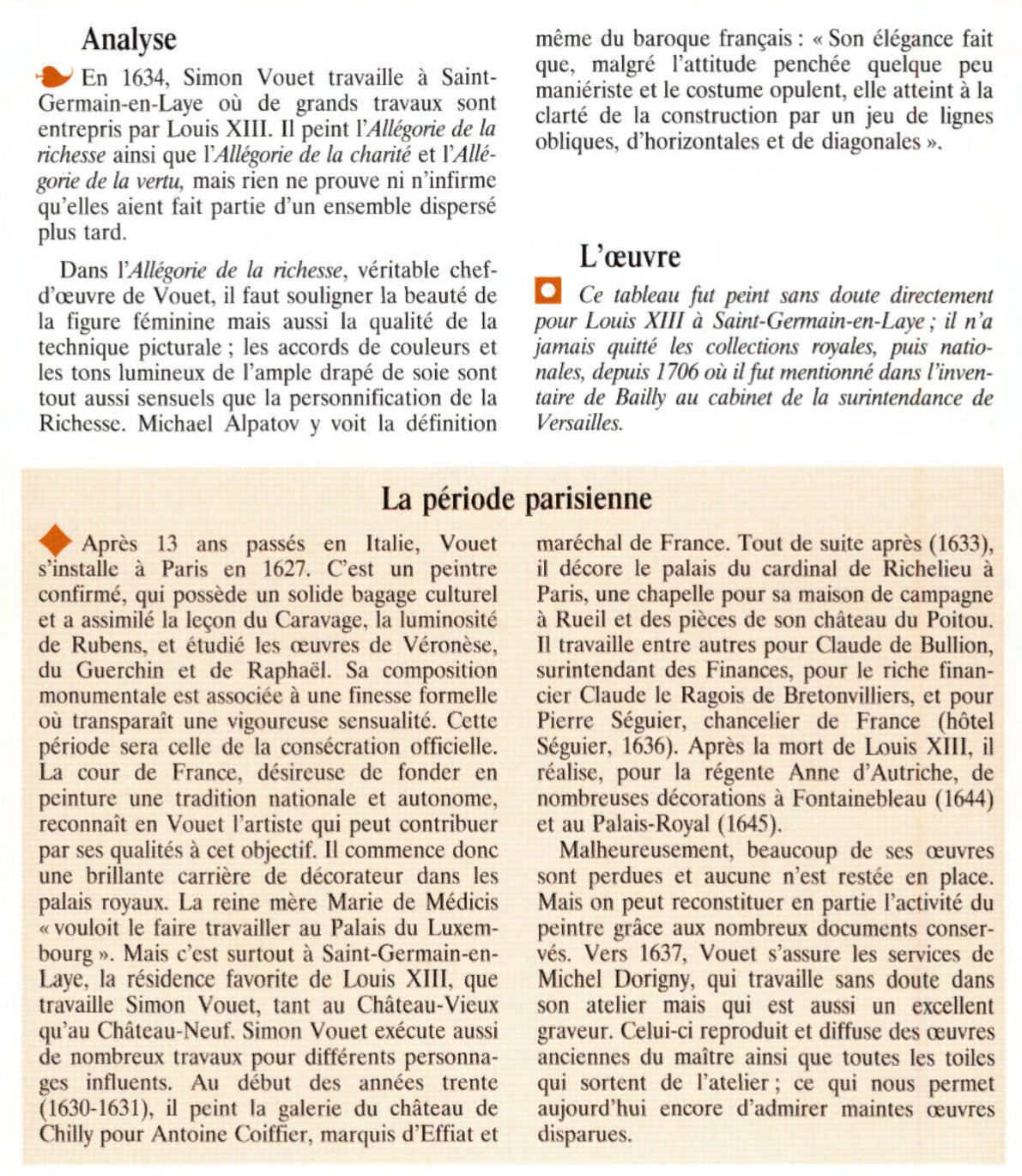 Prévisualisation du document ALLÉGORIE DE LA RICHESSE de Simon VOUET