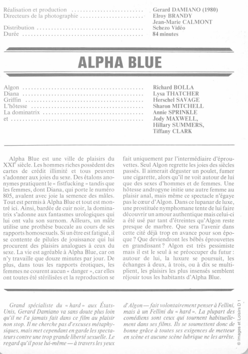 Prévisualisation du document ALPHA BLUE