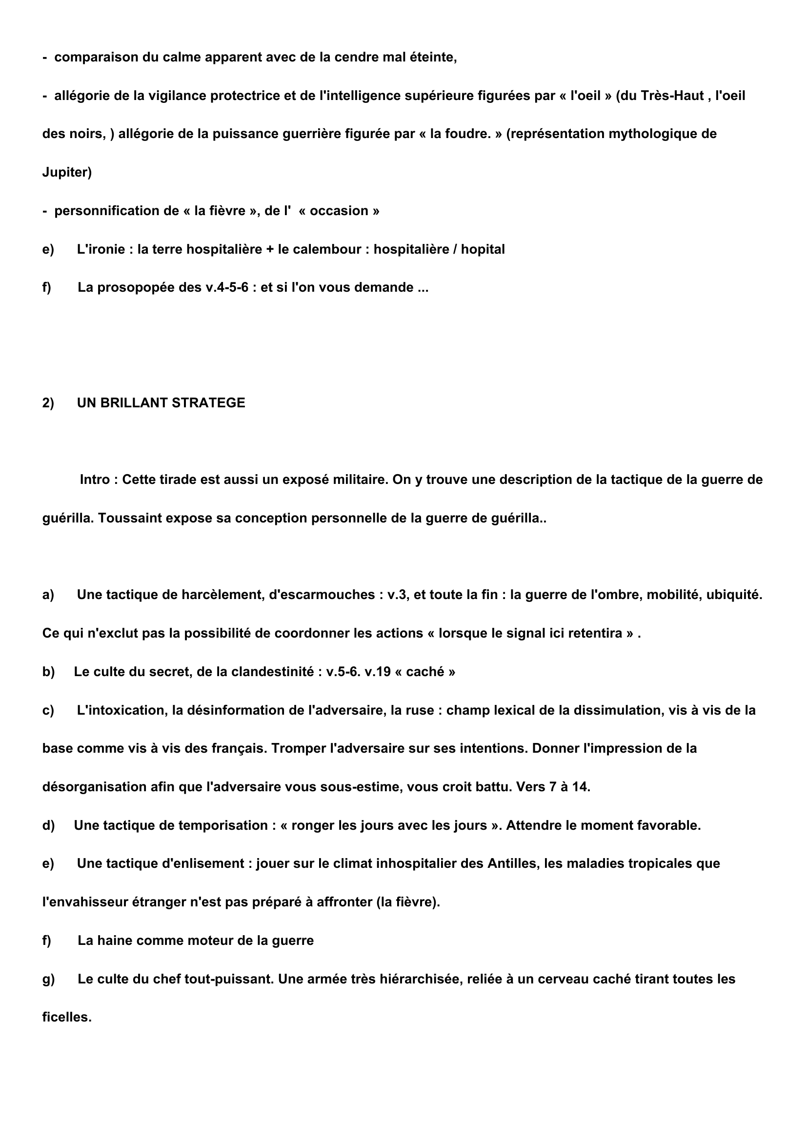Prévisualisation du document Alphonse de Lamartine Toussaint Louverture Acte 2 scène 8 plan détaillé