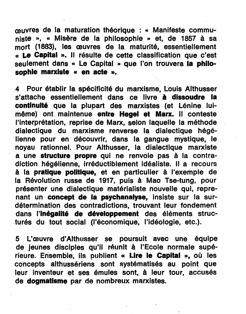 Prévisualisation du document ALTHUSSER: Pour Marx (1965) (Résumé & Analyse)