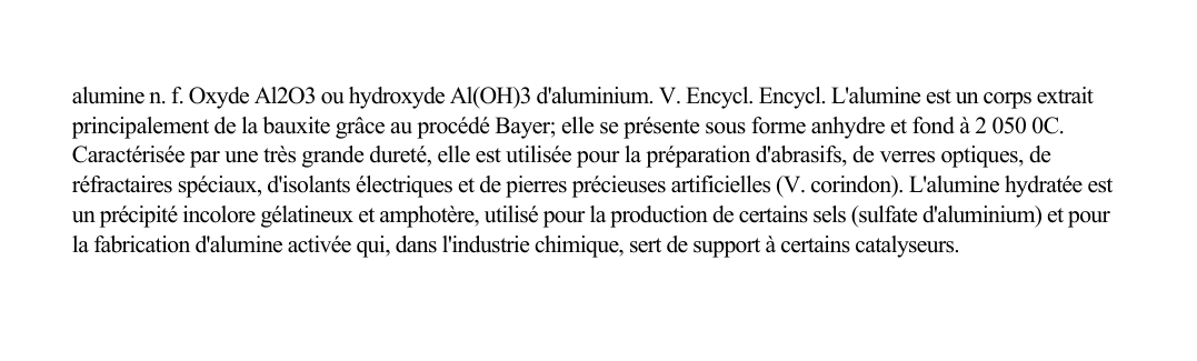 Prévisualisation du document alumine n.