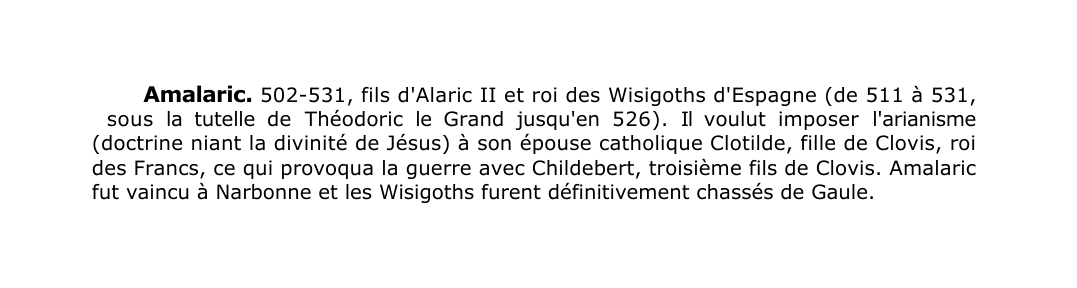 Prévisualisation du document Amalaric.