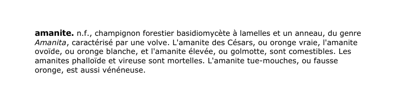 Prévisualisation du document amanite.