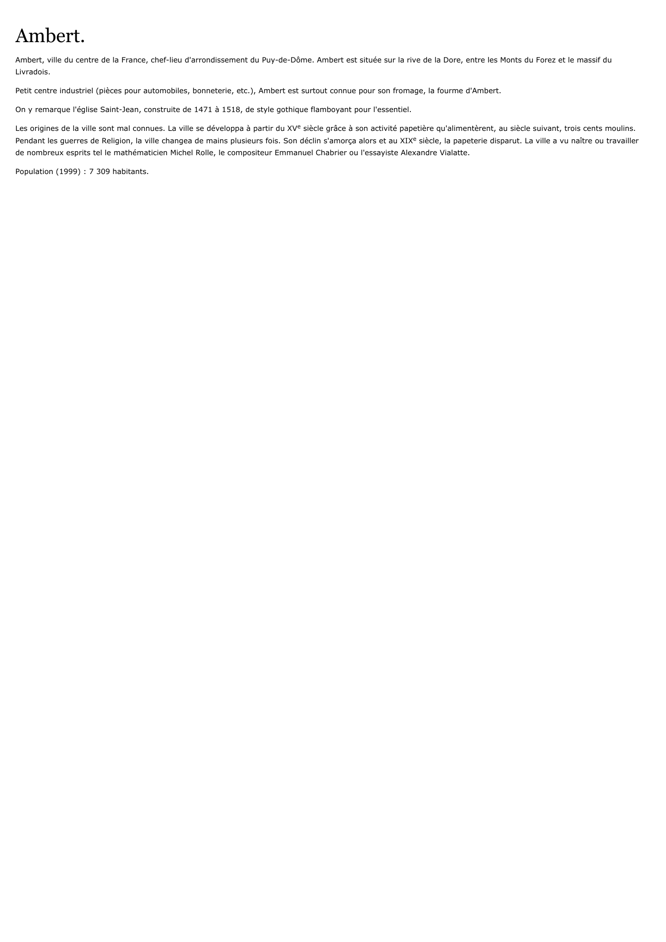 Prévisualisation du document Ambert.
