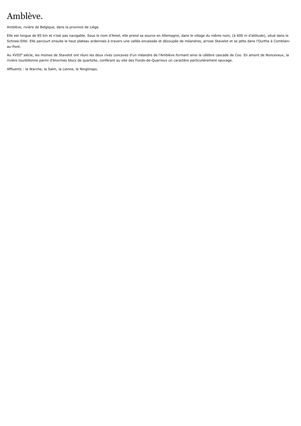 Prévisualisation du document Amblève.