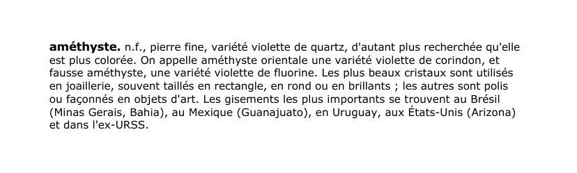 Prévisualisation du document améthyste.