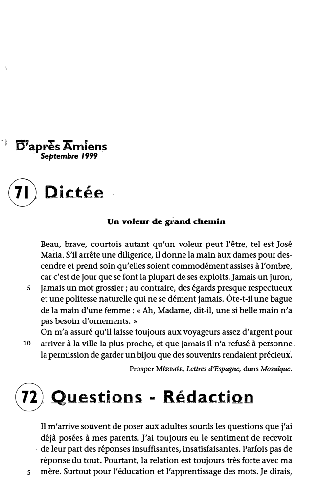 Prévisualisation du document Amiens - Septembre 1999