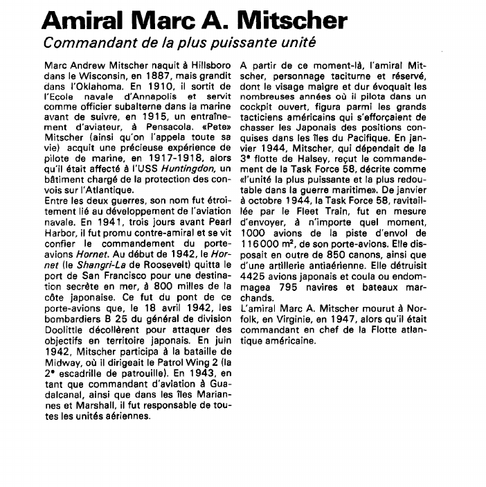 Prévisualisation du document Amiral Marc A.