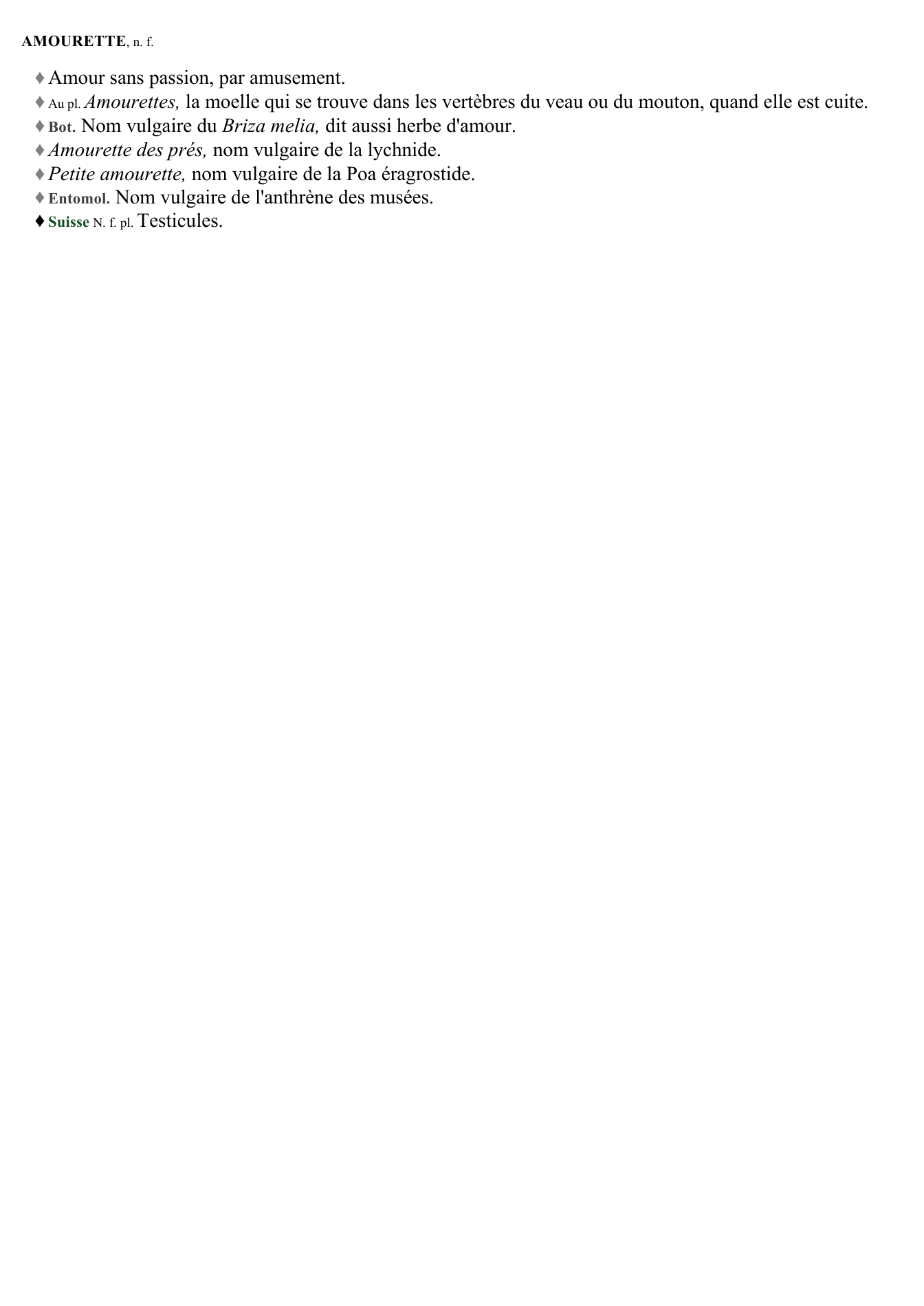 Prévisualisation du document AMOURETTE, n.