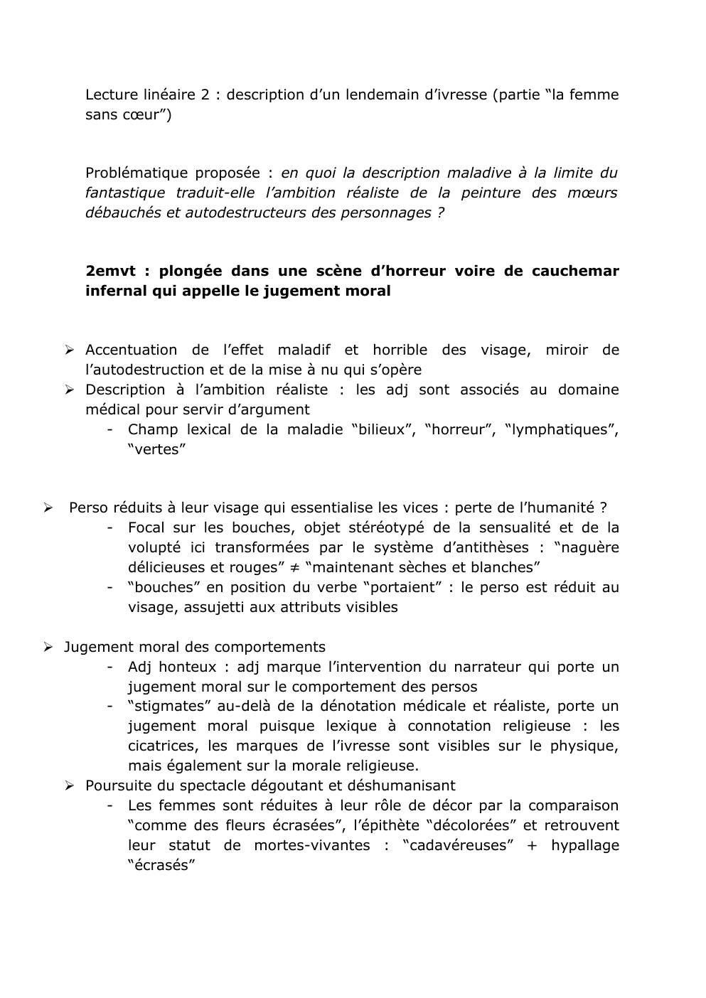 Prévisualisation du document Analyse bac français "Lendemain sans coeur"