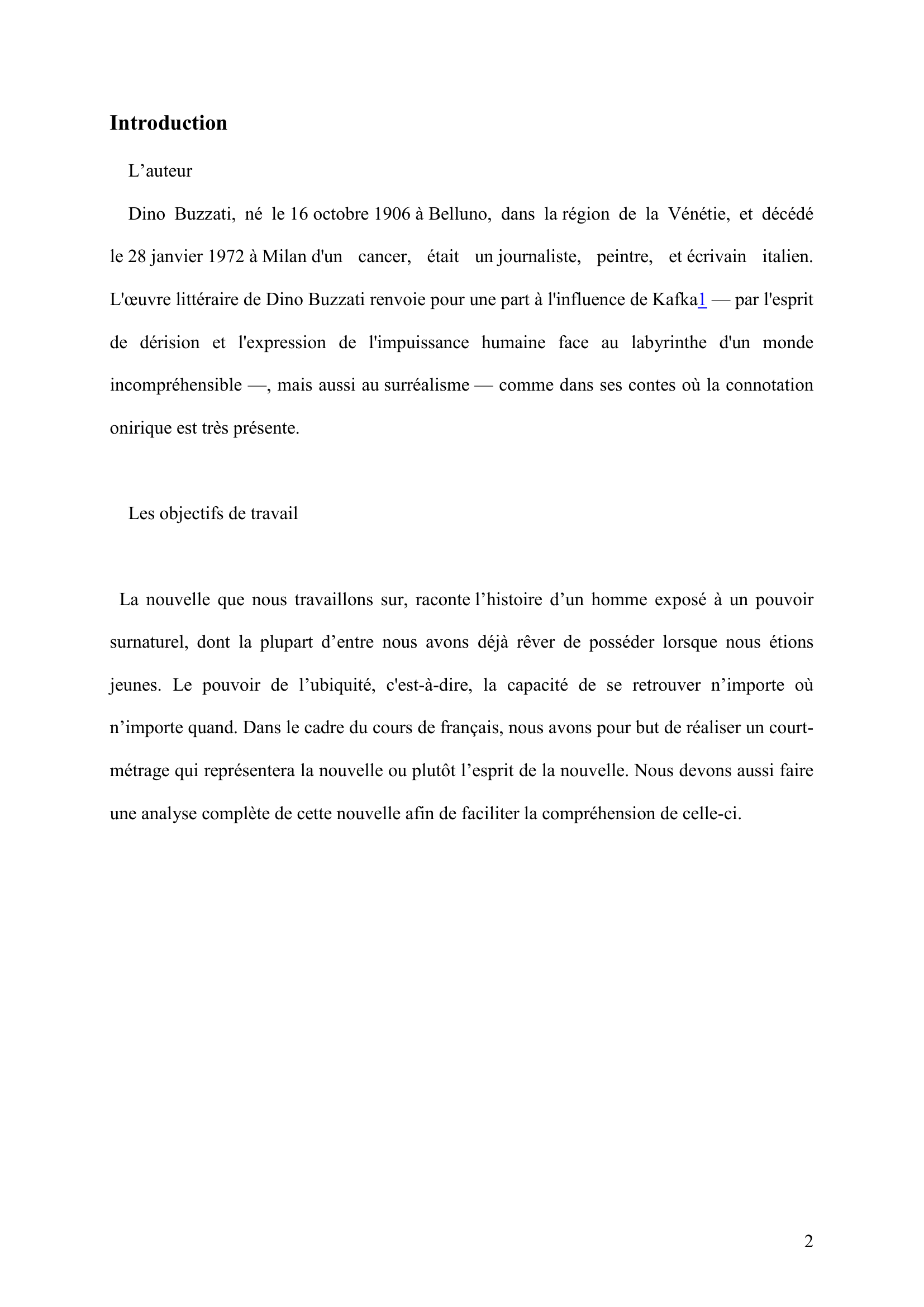 Prévisualisation du document ANALYSE DE UBIQUITÉ