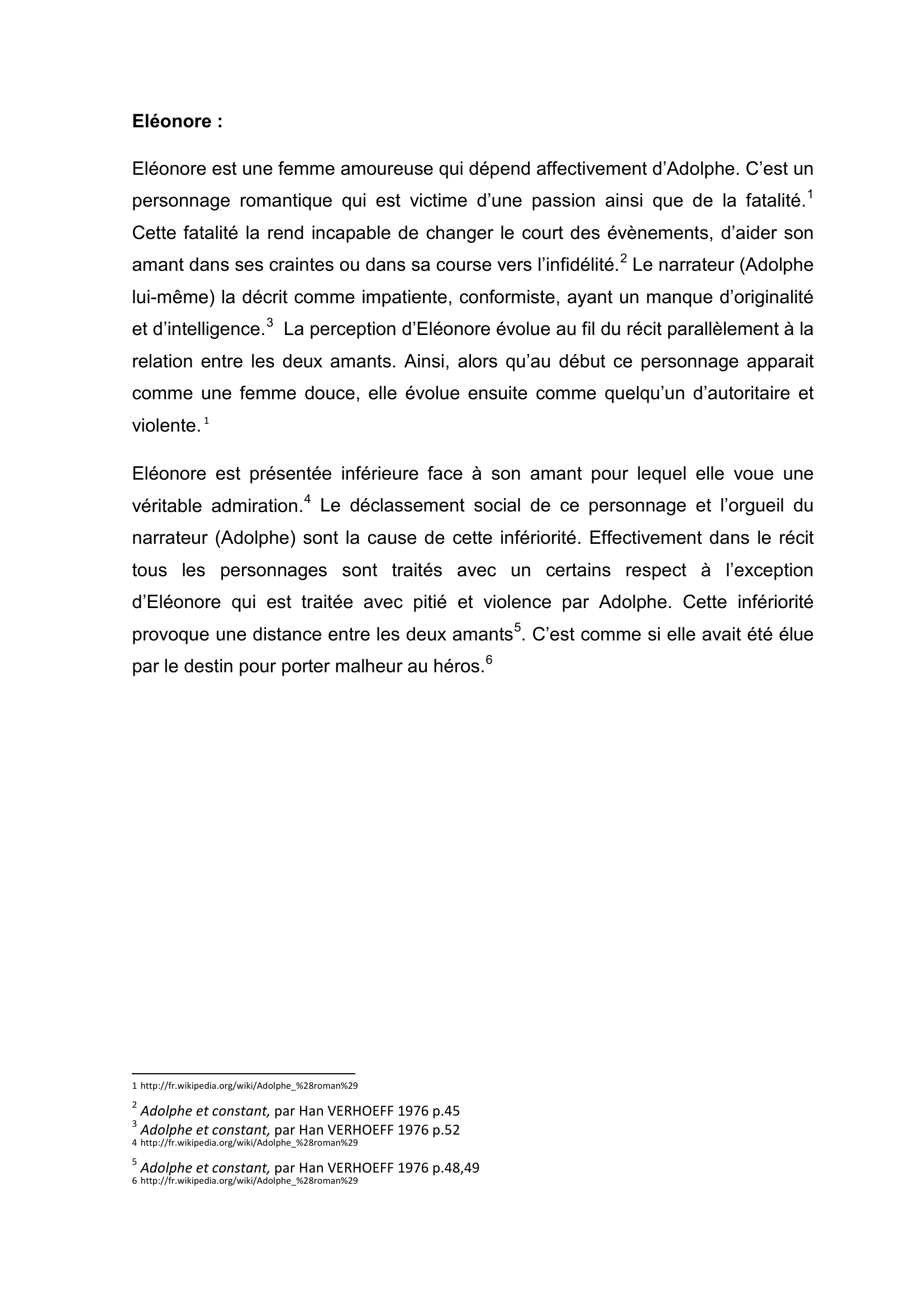 Prévisualisation du document Analyse des personnages d'Adolphe et d'Éléonore