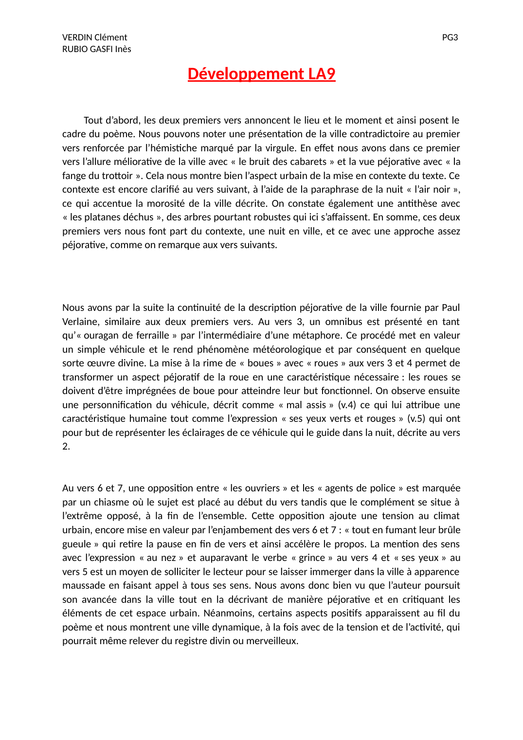 Prévisualisation du document Analyse Le Bruit des Cabarets, la fange du trottoir de Verlaine