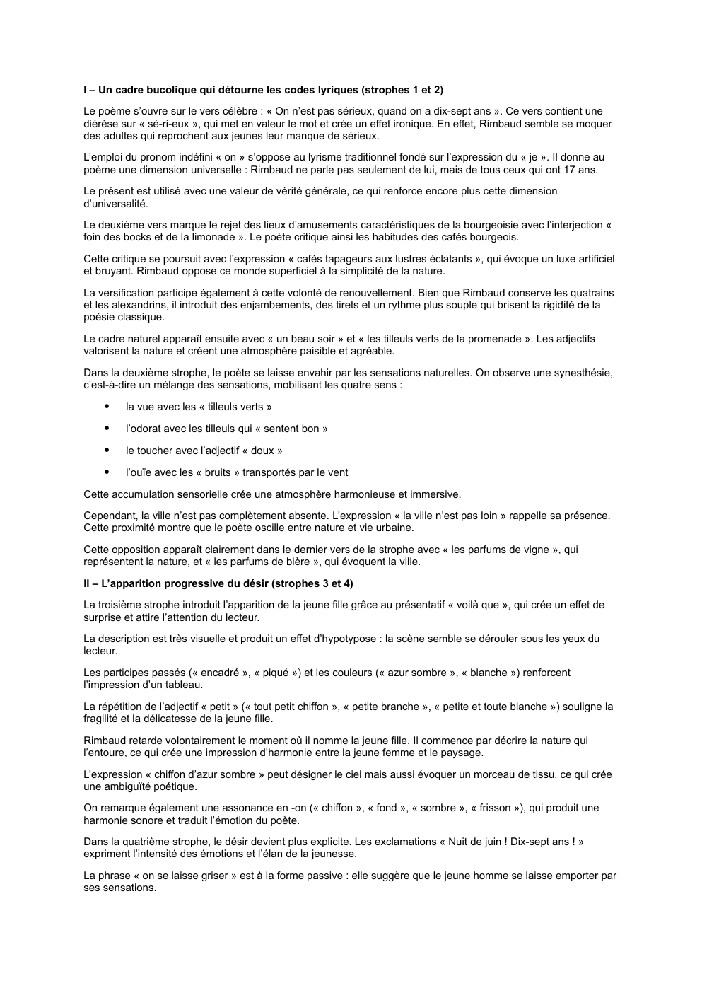 Prévisualisation du document Analyse linéaire ROMAN:  : « On n’est pas sérieux, quand on a dix-sept ans »