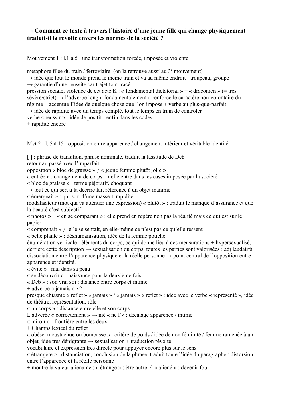 Prévisualisation du document analyse linéaire Vernon Subutex