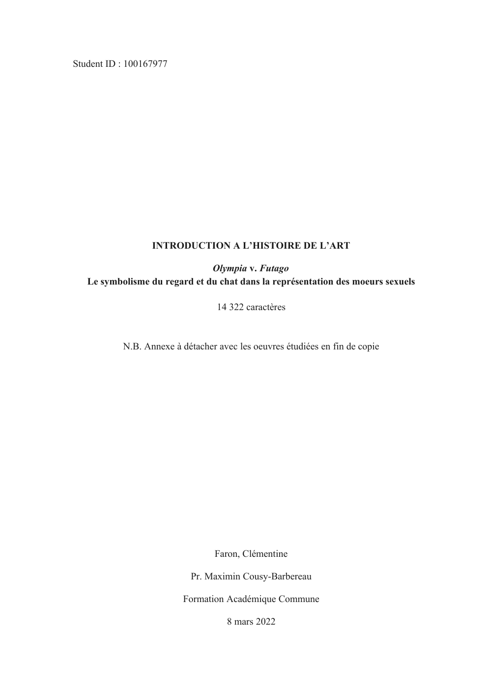 Prévisualisation du document Analyse Olympia Manet