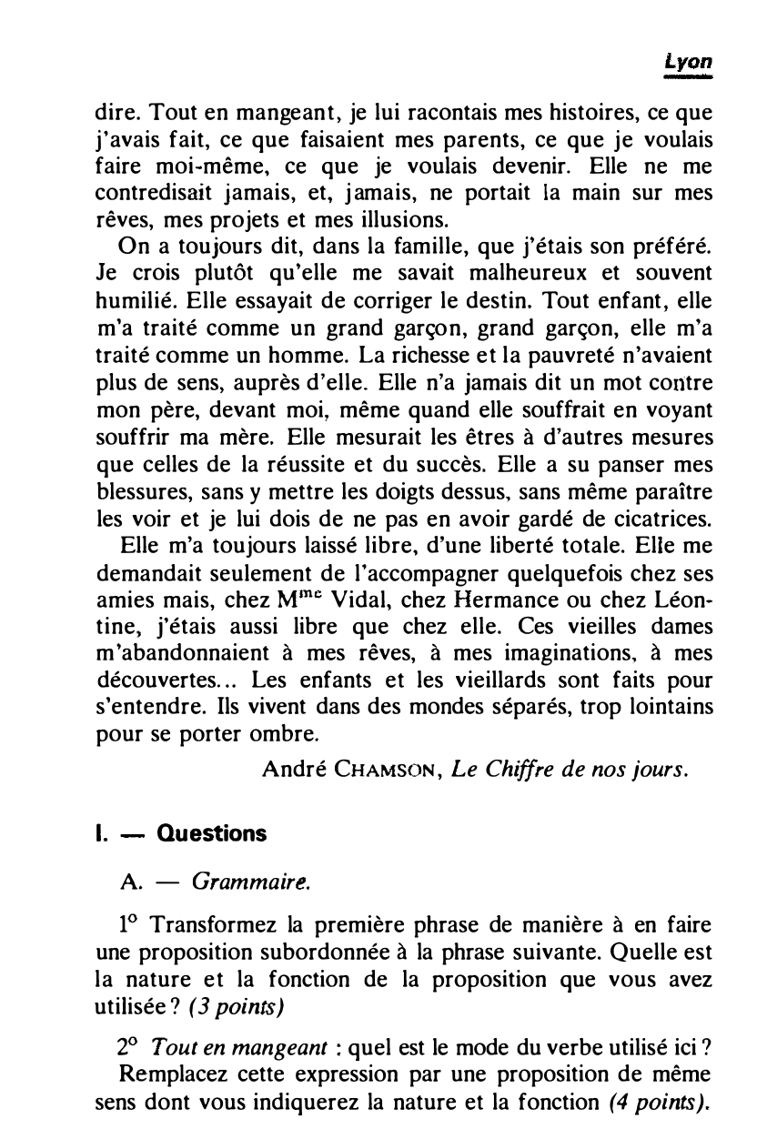 Prévisualisation du document André CHAMSON , Le Chiffre de nos jours