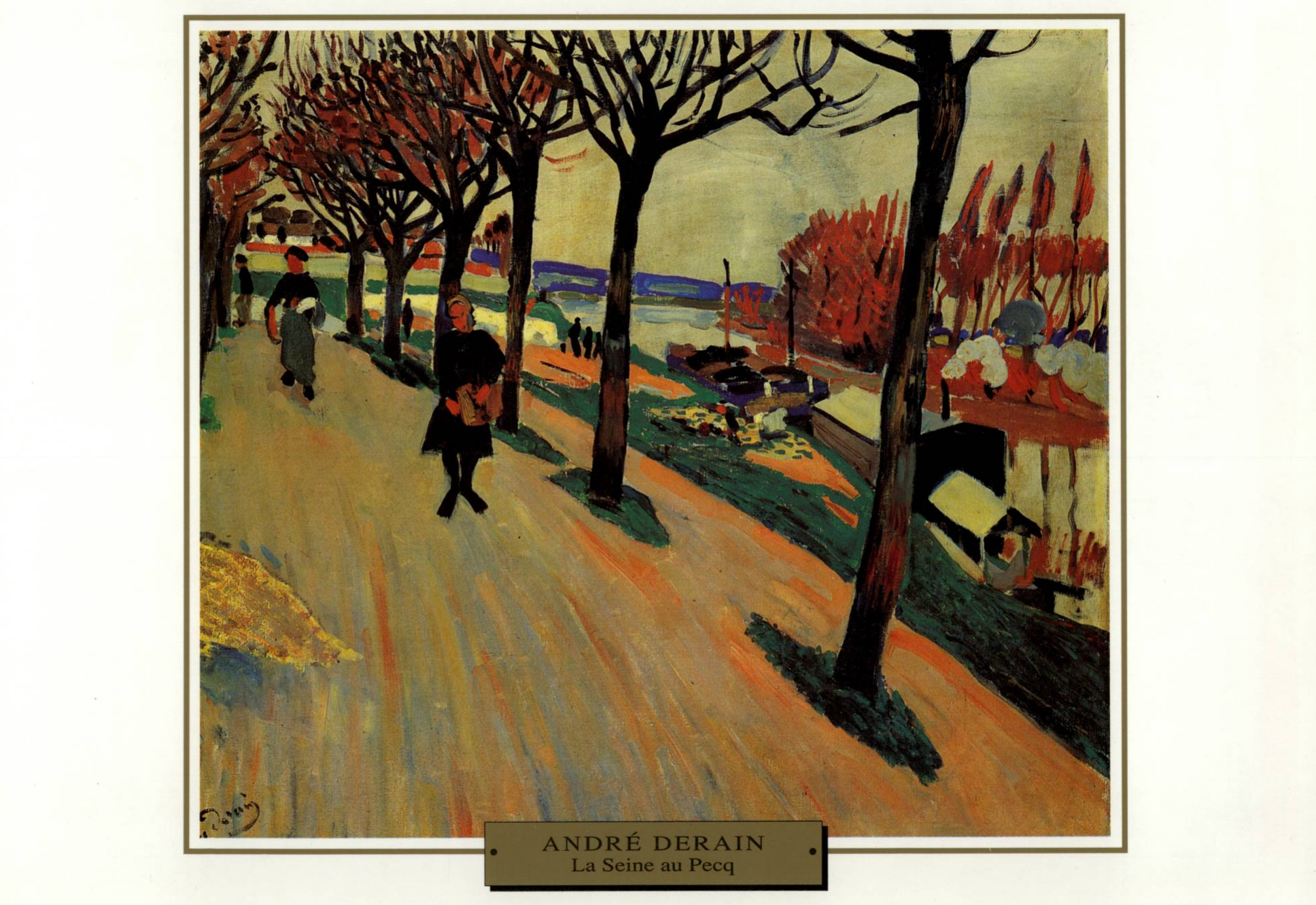 Prévisualisation du document André DERAIN : LA SEINE AU PECQ