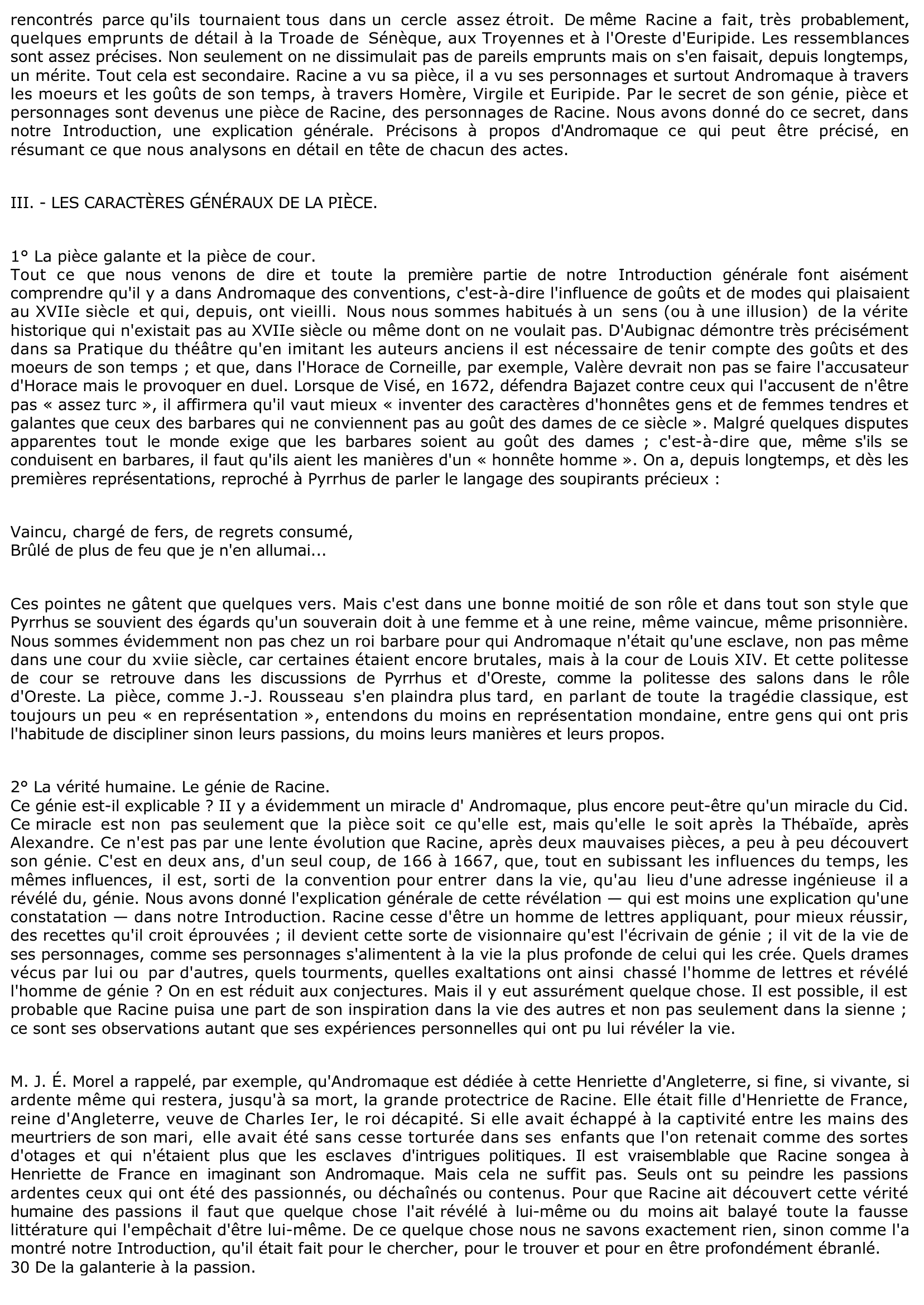 Prévisualisation du document ANDROMAQUE ANALYSE DE L'OEUVRE (RACINE)
