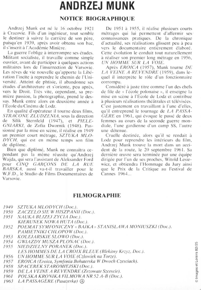 Prévisualisation du document ANDRZEJ MUNK