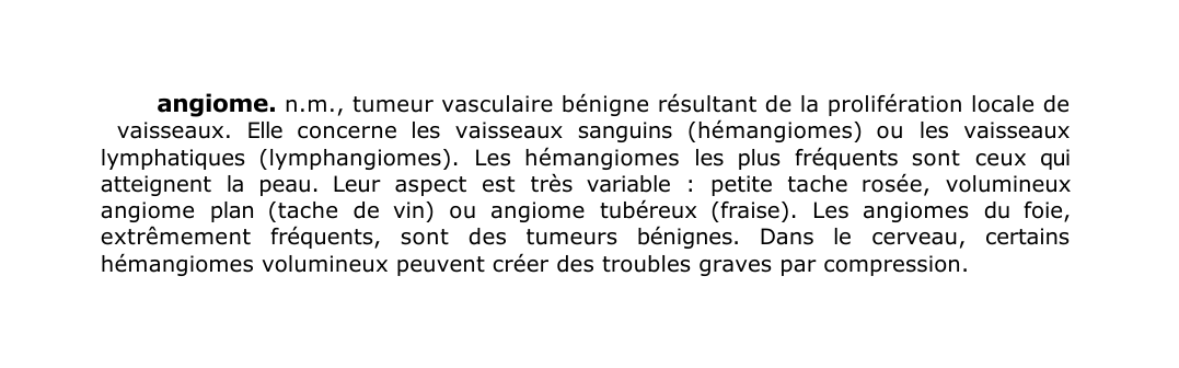 Prévisualisation du document angiome.