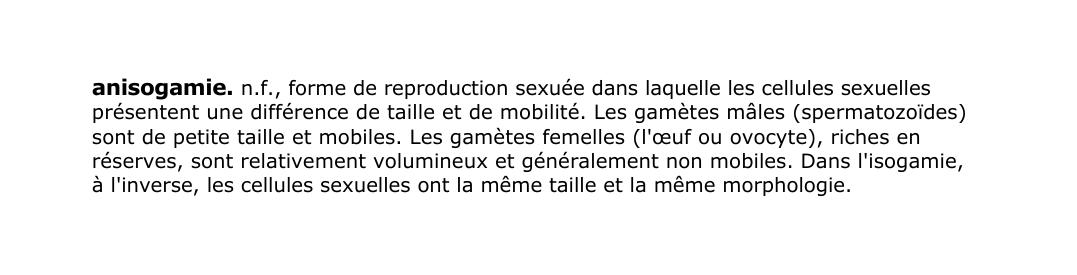 Prévisualisation du document anisogamie.