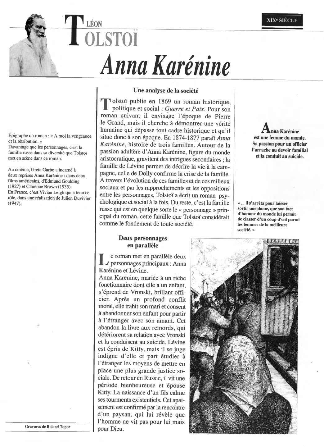 Prévisualisation du document Anna Karénine