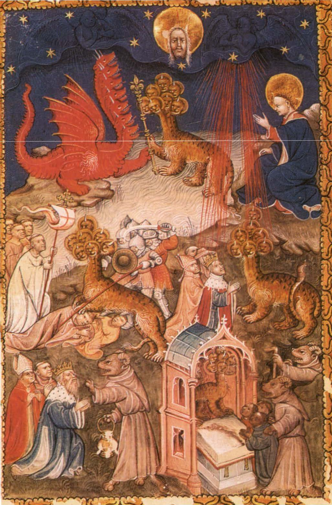 Prévisualisation du document ANONYME:
Apocalypse de saint Jean (analyse du tableau).