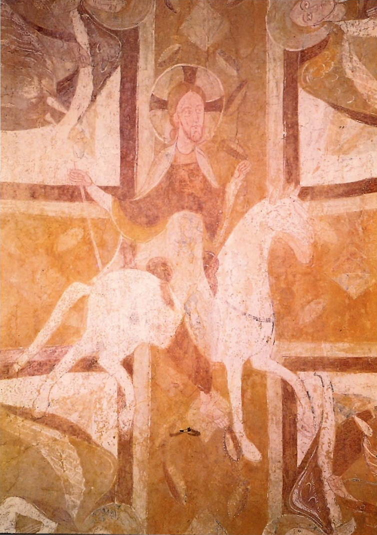 Prévisualisation du document ANONYME:
Christ chevauchant
un cheval blanc.