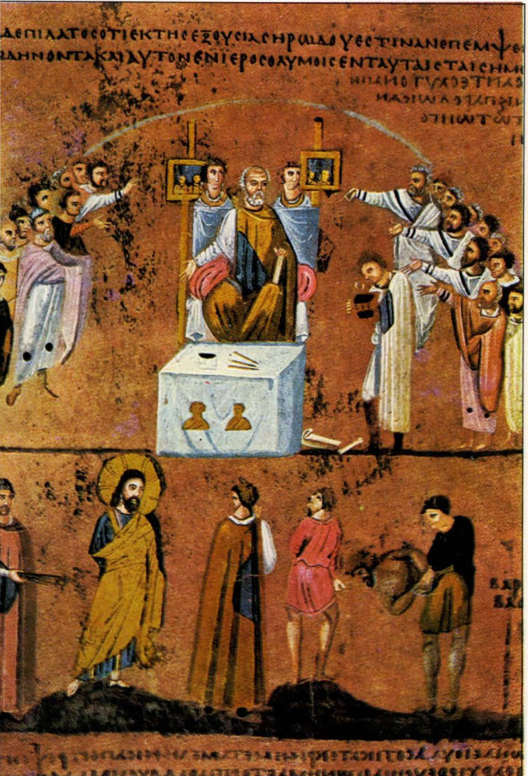 Prévisualisation du document ANONYME:
Le Christ
devant Pilate.