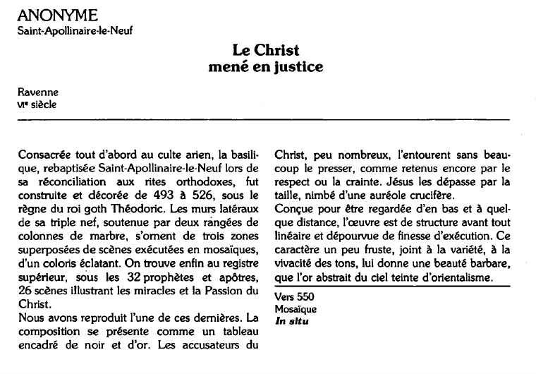 Prévisualisation du document ANONYME:Saint-Apollinaire-le-NeufLe Christmené en justice.
