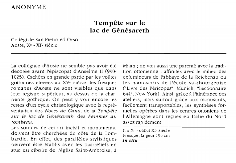 Prévisualisation du document ANONYME:Tempête sur lelac de Génésareth.
