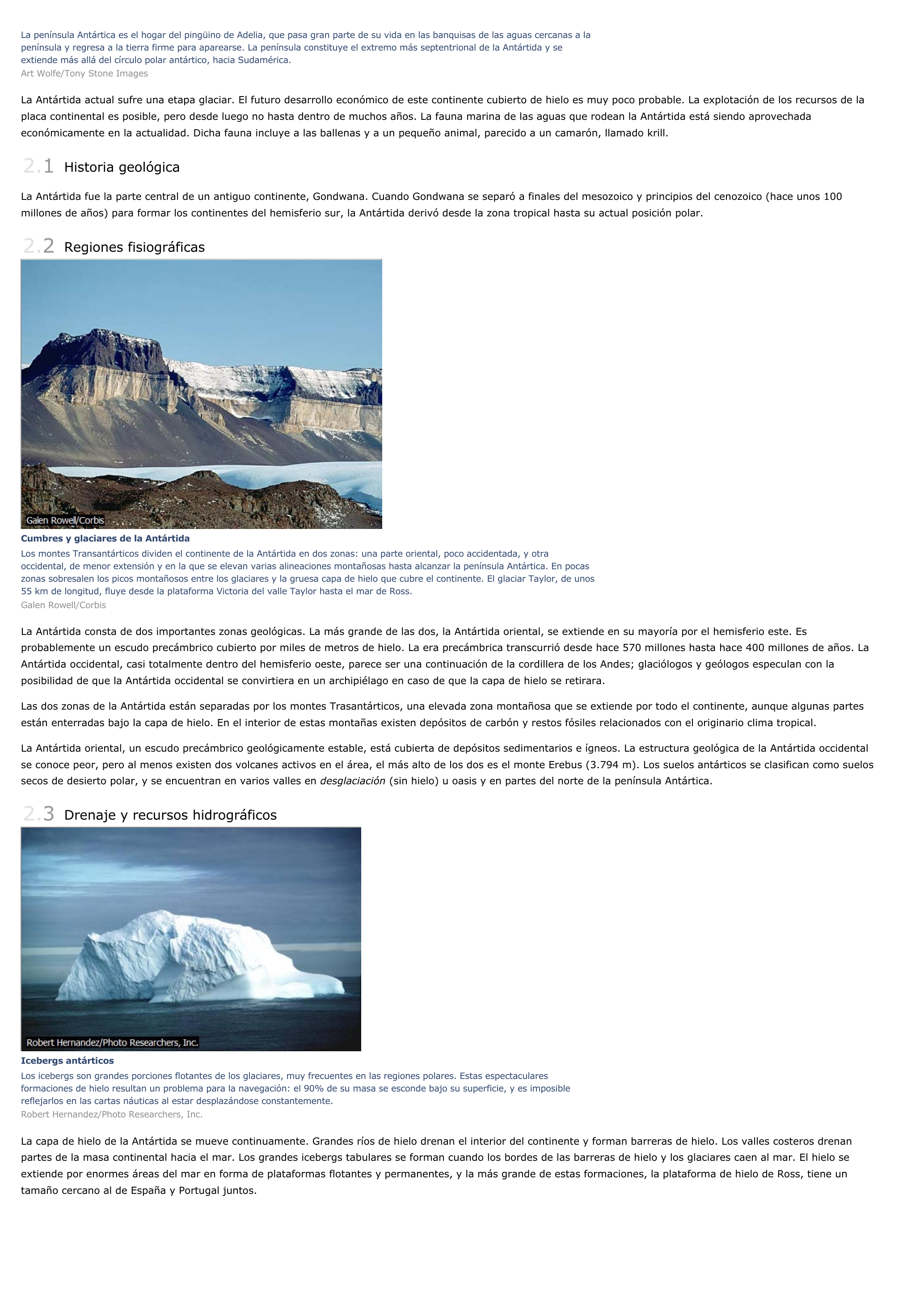 Prévisualisation du document Antártida - geografía.