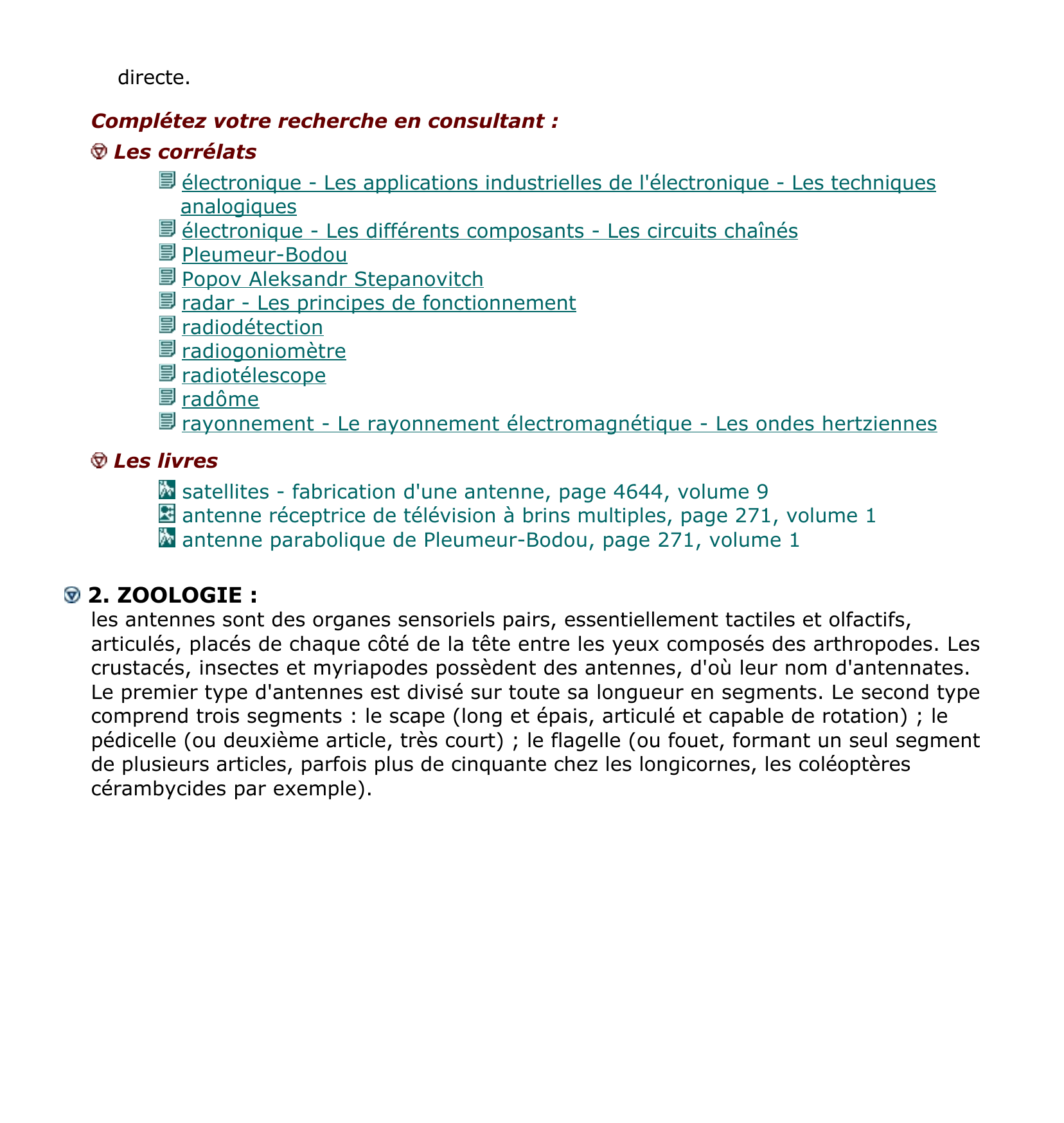 Prévisualisation du document antenne - encyclopédie.