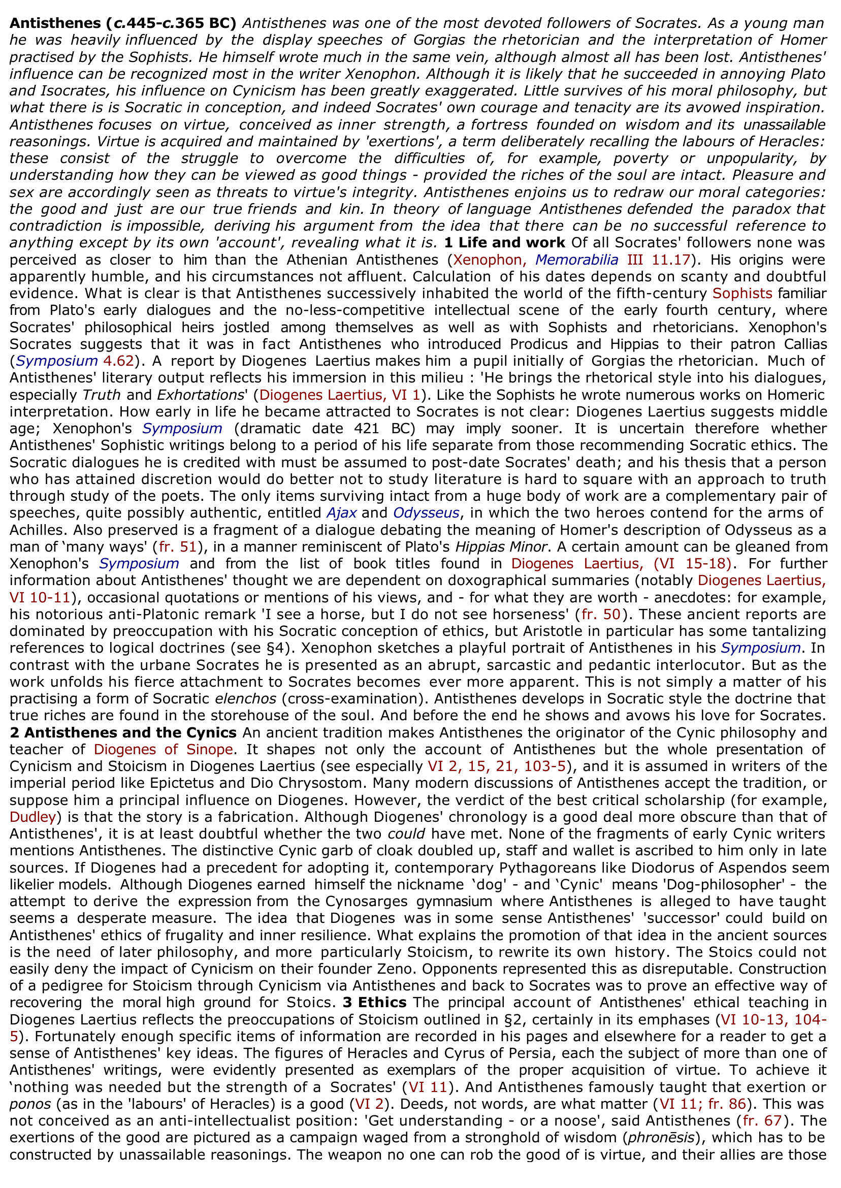 Prévisualisation du document Antisthenes