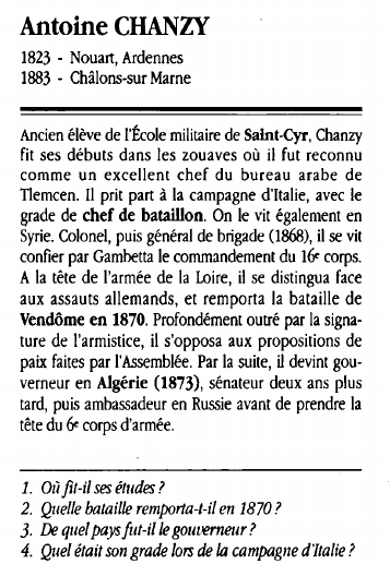 Prévisualisation du document Antoine CHANZY