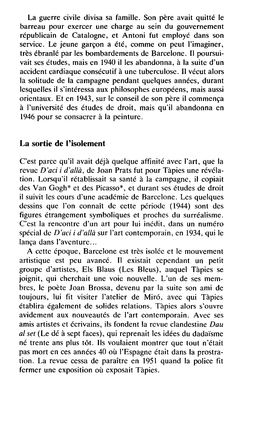 Prévisualisation du document Antoni Tàpies 1923 Collage au ruban blanc
