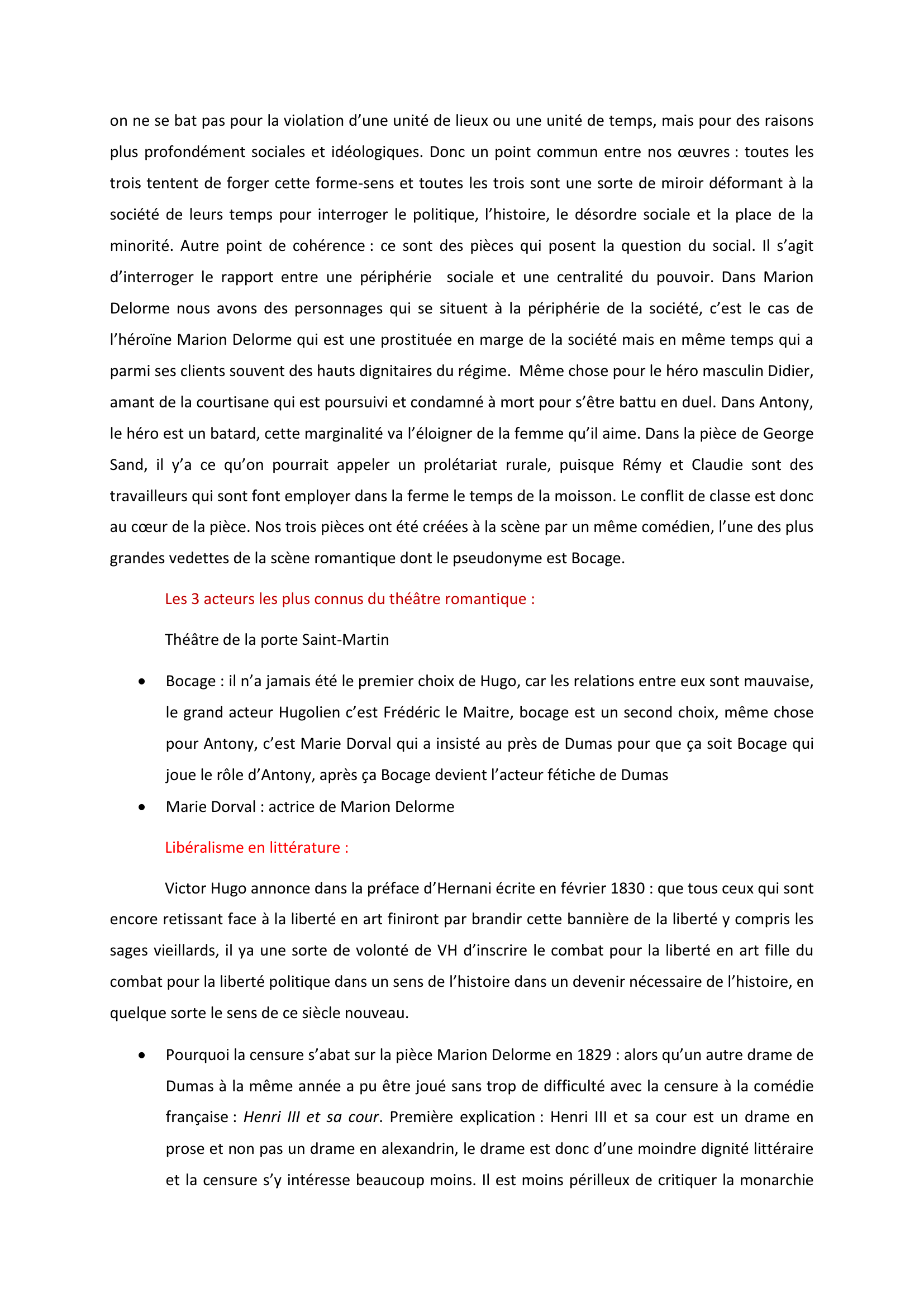 Prévisualisation du document Antony de Dumas VS Marie Dorval de Hugo