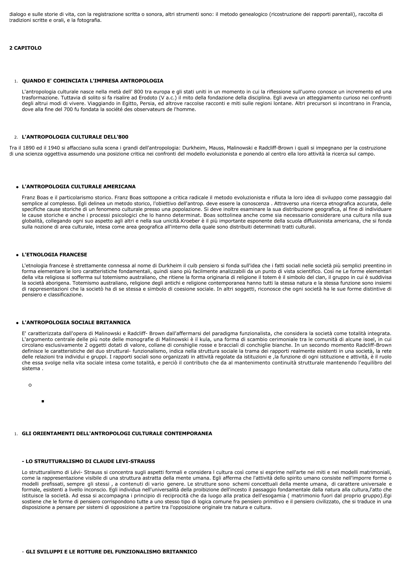 Prévisualisation du document ANTROPOLOGIA CULTURALE (ZANICHELLI)