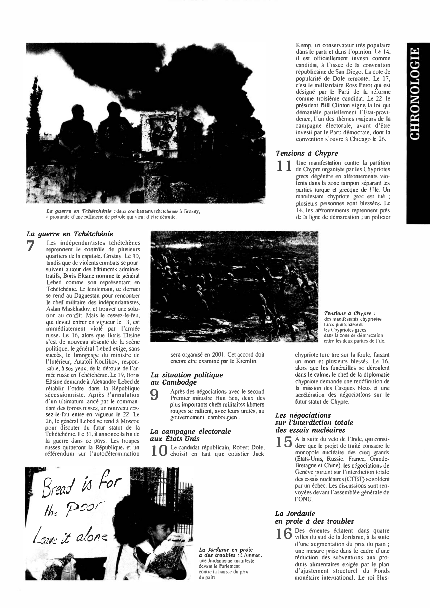 Prévisualisation du document août 1996 dans le monde (histoire chronologique)