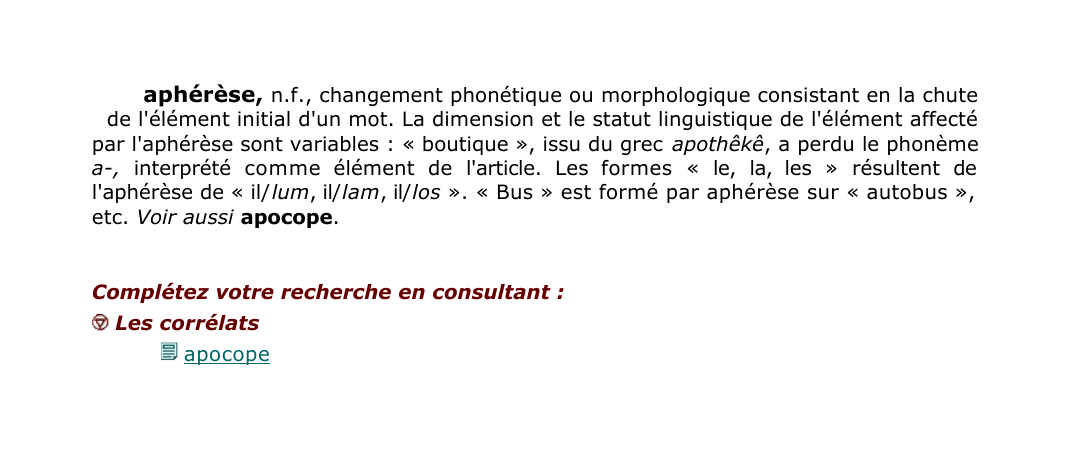 Prévisualisation du document aphérèse, n.